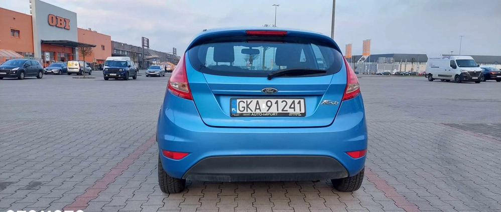 Ford Fiesta cena 18600 przebieg: 177778, rok produkcji 2009 z Gdańsk małe 154